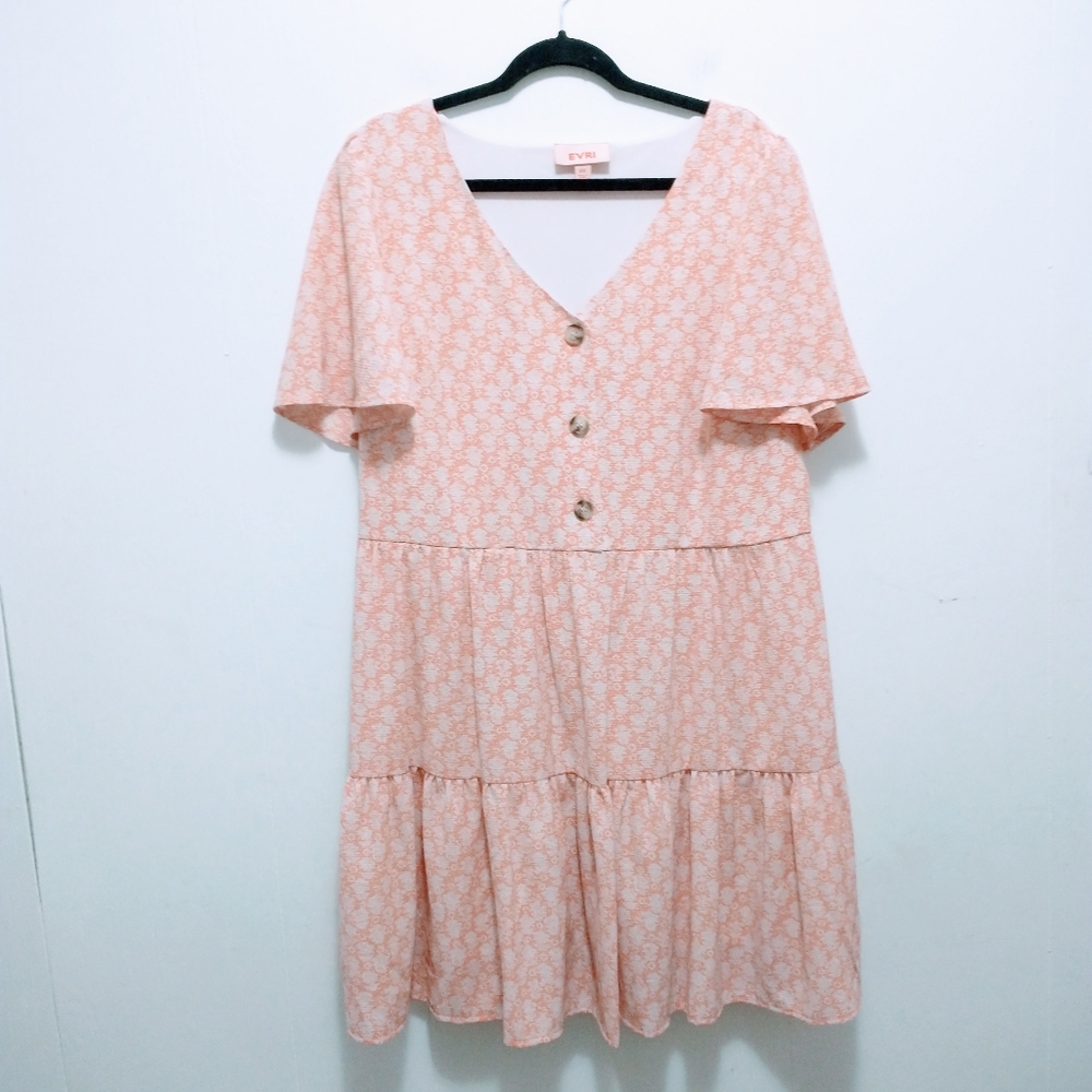 Evri mini ruffle dress